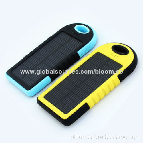 Sports Solar Power Banks for Mobile Phones, Capacity of 5,000mAh, Full Capacity with Low-priceNew